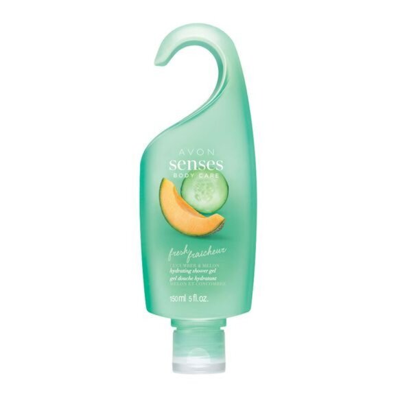 Avon Senses Fresh Cucumber & Melon Hydrating Shower Gel - Picture 1 of 2